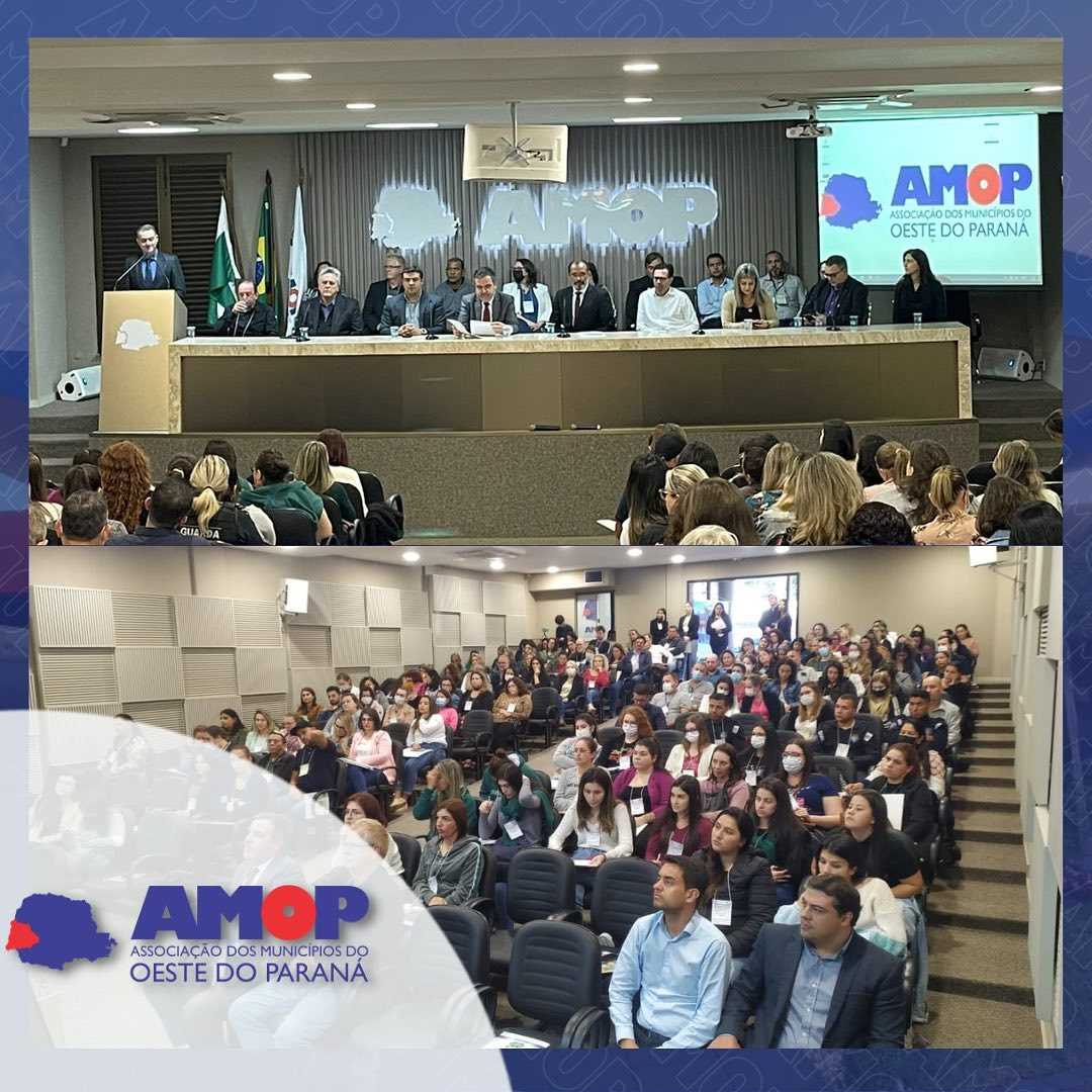 Amop Associação Dos Municípios Do Oeste Do Paraná Amop Sedia Conferência Municipal De 2983